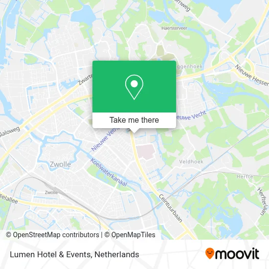 Lumen Hotel & Events map