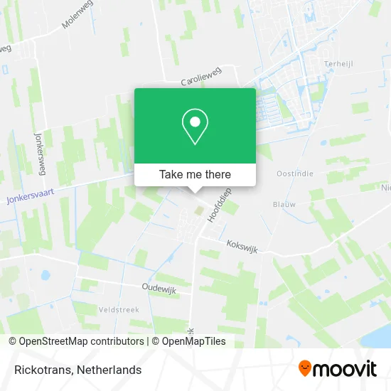 Rickotrans map