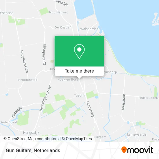 Gun Guitars map