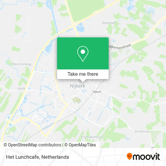 Het Lunchcafe map