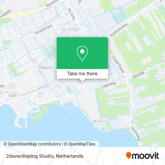 2deverdieping Studio map