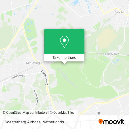 Soesterberg Airbase map