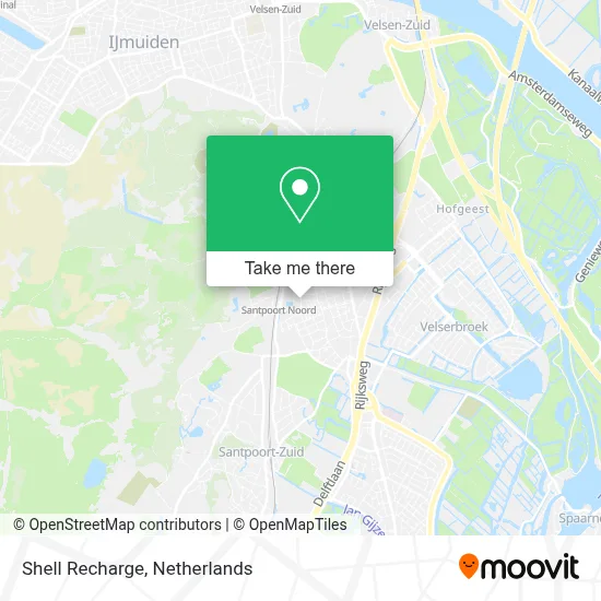 Shell Recharge map