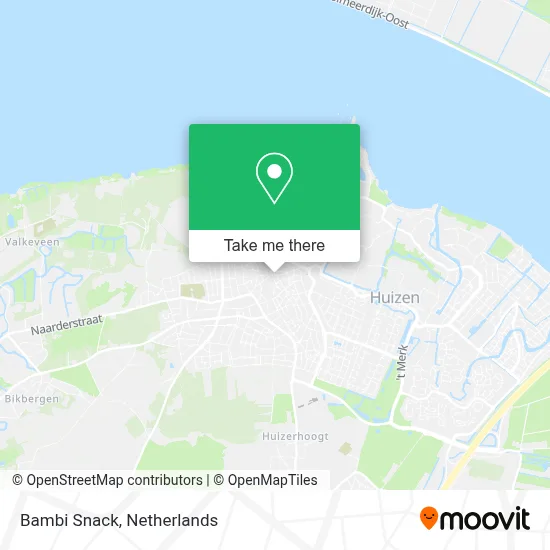 Bambi Snack map