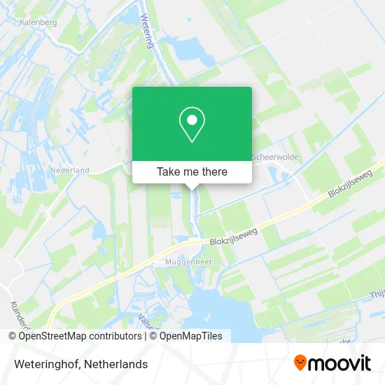 Weteringhof map