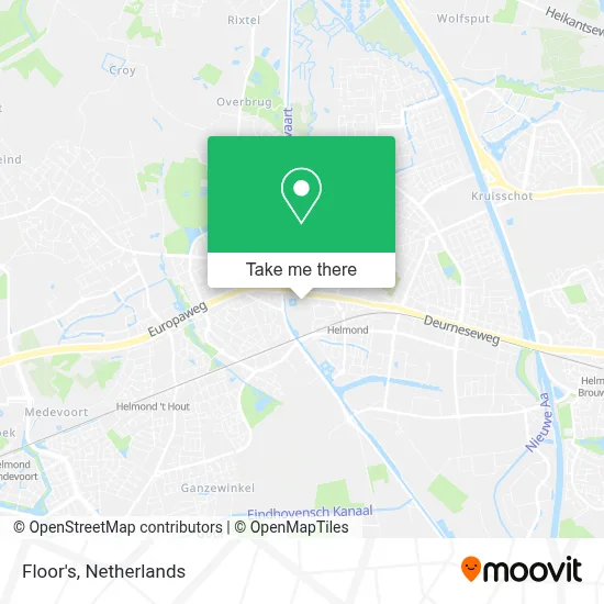 Floor's map