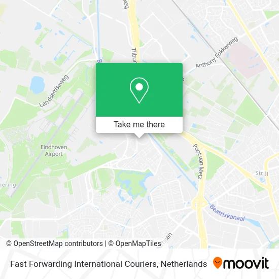 Fast Forwarding International Couriers map