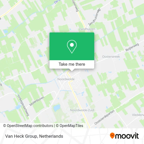 Van Heck Group map