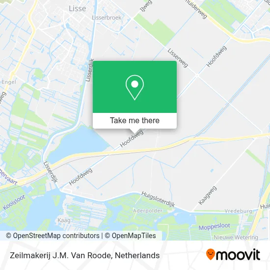 Zeilmakerij J.M. Van Roode map