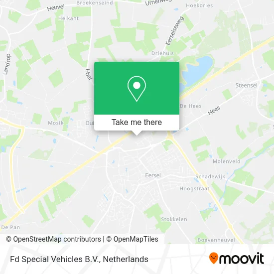 Fd Special Vehicles B.V. map