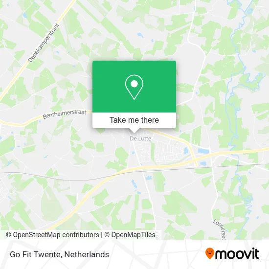 Go Fit Twente map