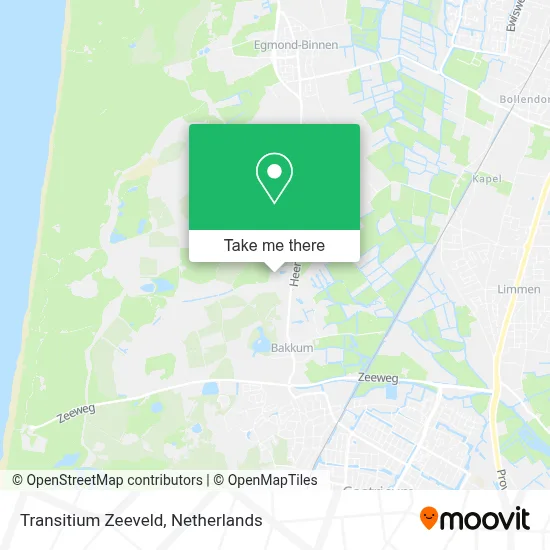 Transitium Zeeveld map