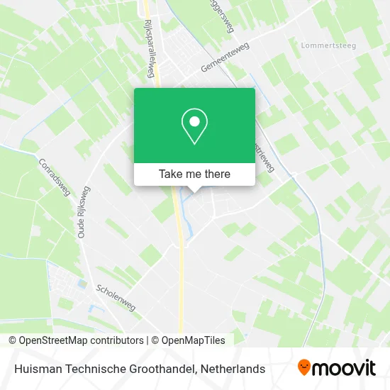 Huisman Technische Groothandel map