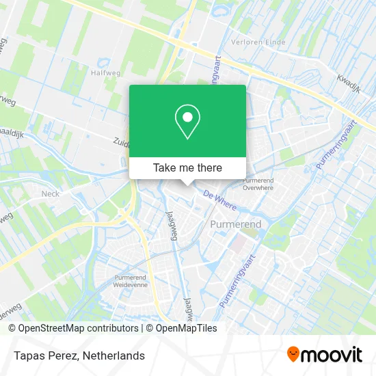 Tapas Perez map