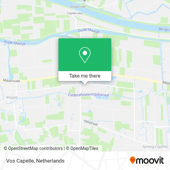 Vos Capelle map