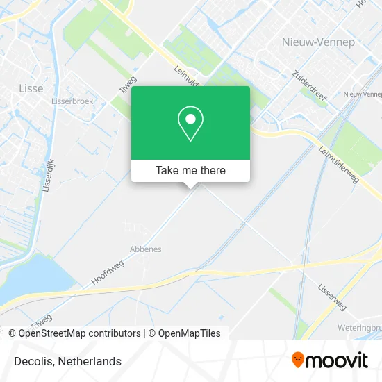 Decolis map