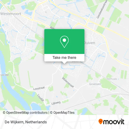 De Wijkern Karte