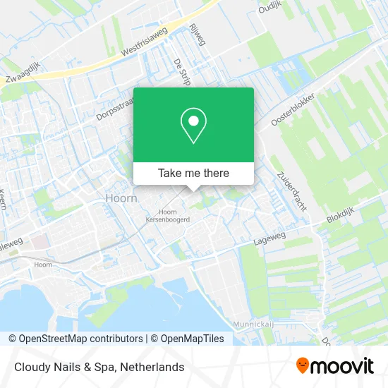 Cloudy Nails & Spa map