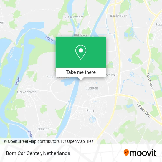 Born Car Center map