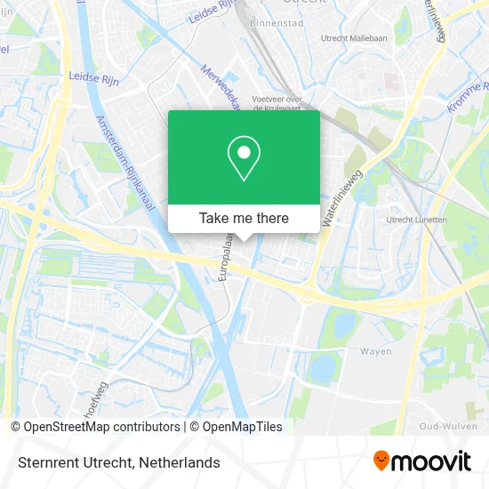 Sternrent Utrecht map