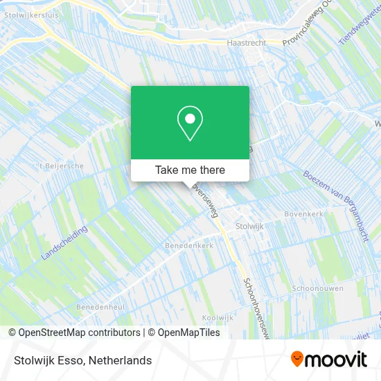 Stolwijk Esso map