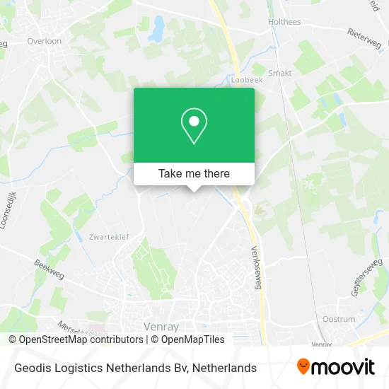 Geodis Logistics Netherlands Bv map