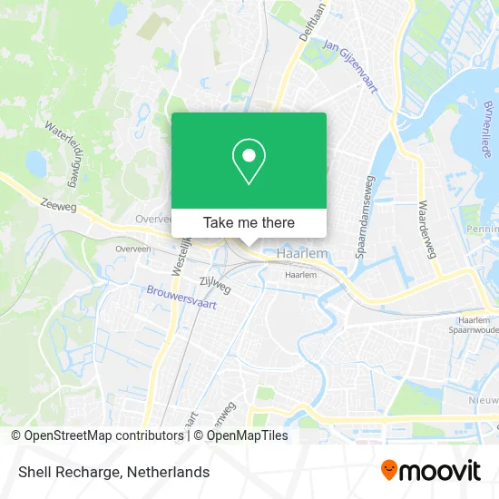 Shell Recharge map
