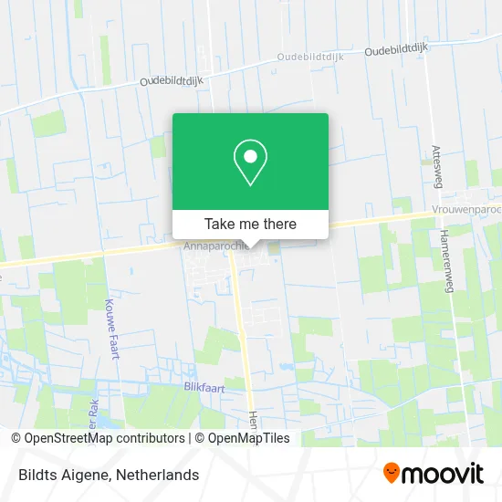 Bildts Aigene map