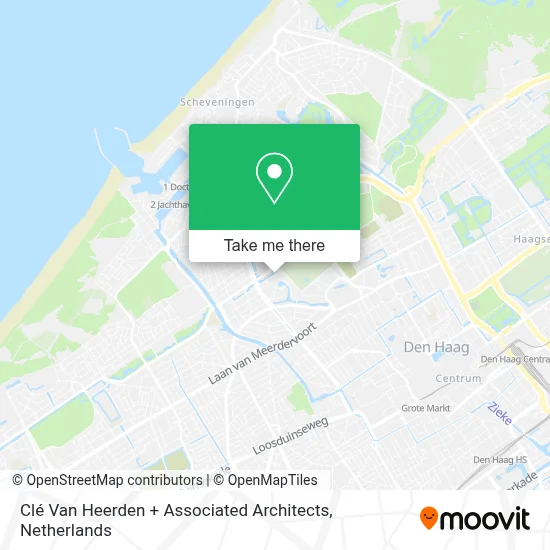 Clé Van Heerden + Associated Architects map