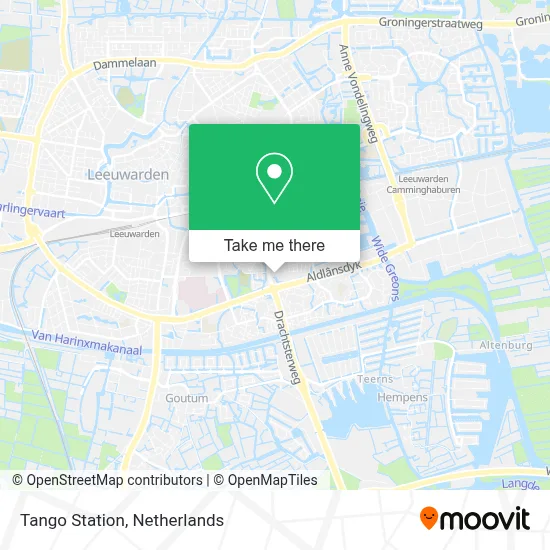 Tango Station map