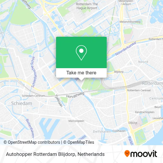 Autohopper Rotterdam Blijdorp Karte