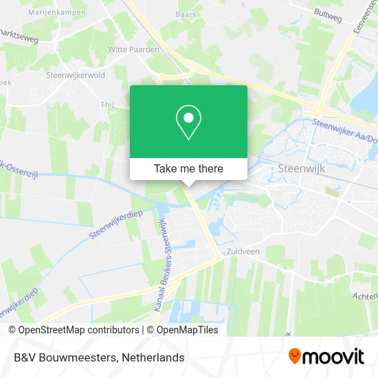 B&V Bouwmeesters map