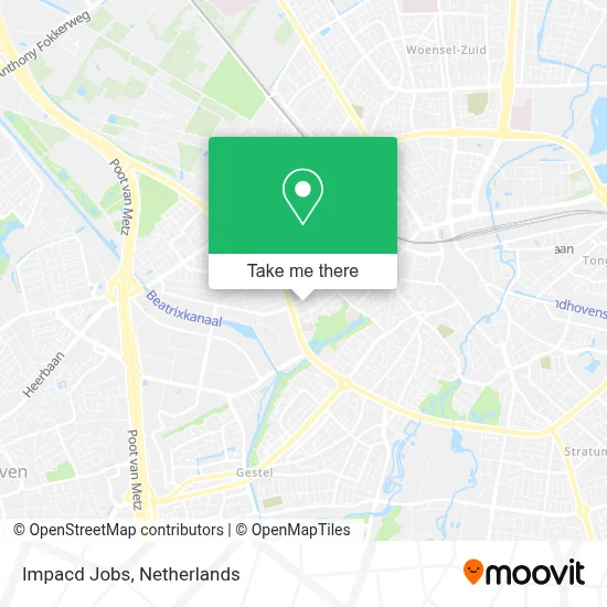 Impacd Jobs map