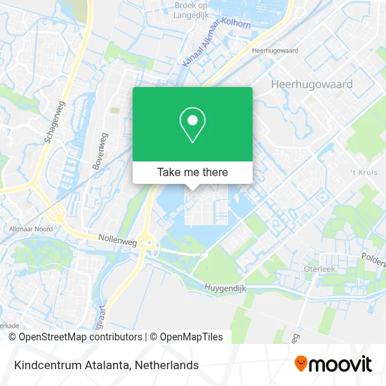 Kindcentrum Atalanta map