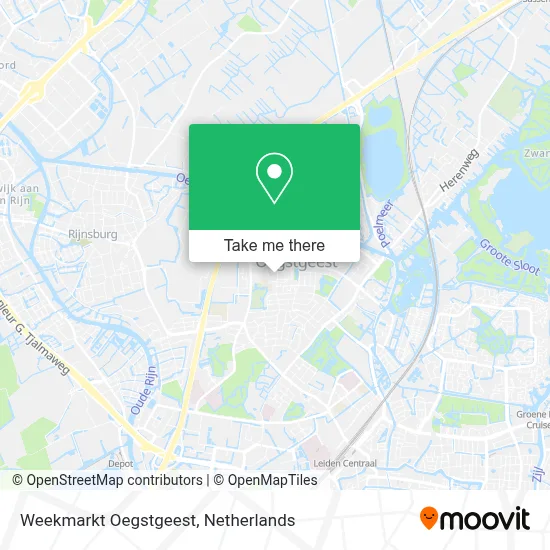 Weekmarkt Oegstgeest map