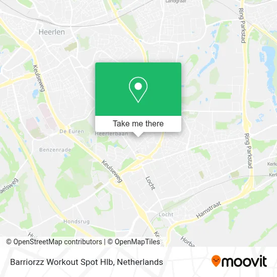 Barriorzz Workout Spot Hlb map