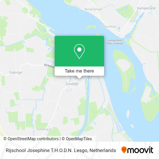 Rijschool Josephine T.H.O.D.N. Lesgo map