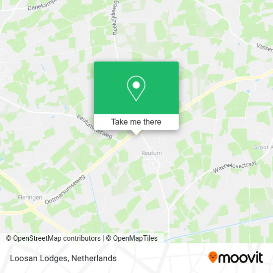 Loosan Lodges map