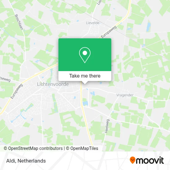 Aldi map