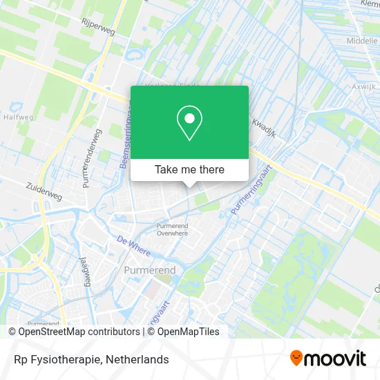 Rp Fysiotherapie map