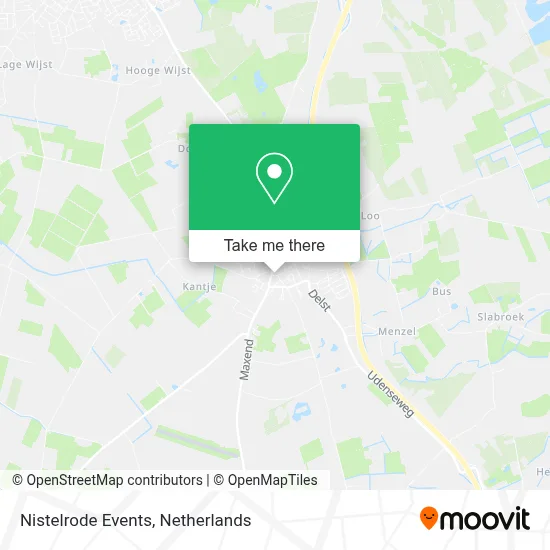 Nistelrode Events map