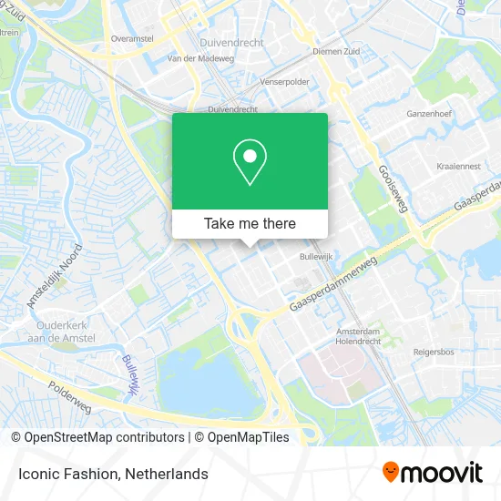 Iconic Fashion map
