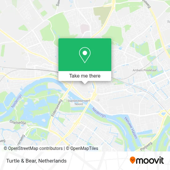 Turtle & Bear map
