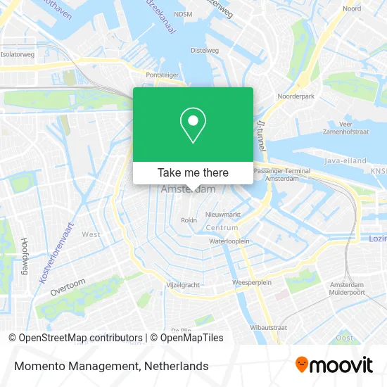 Momento Management map