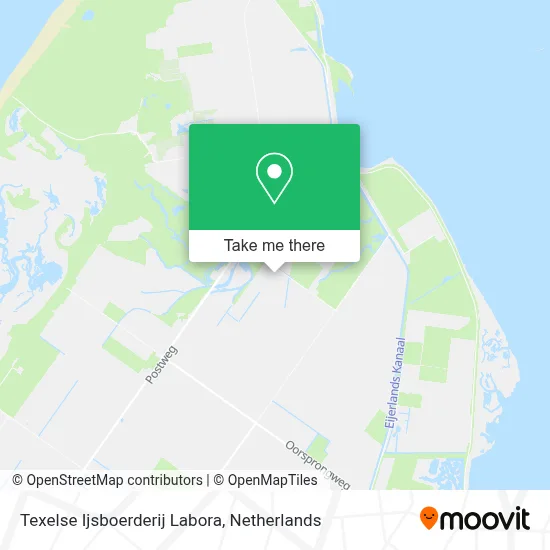 Texelse Ijsboerderij Labora map