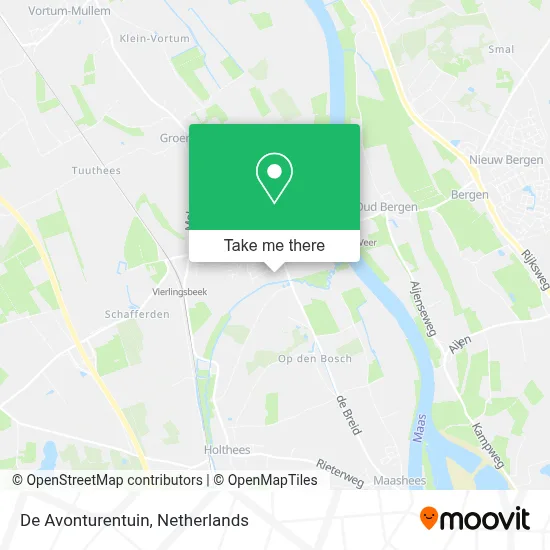 De Avonturentuin map