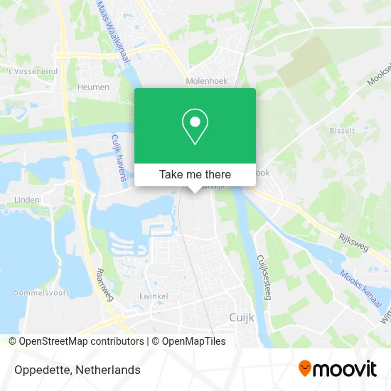 Oppedette map