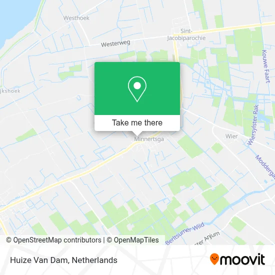 Huize Van Dam map