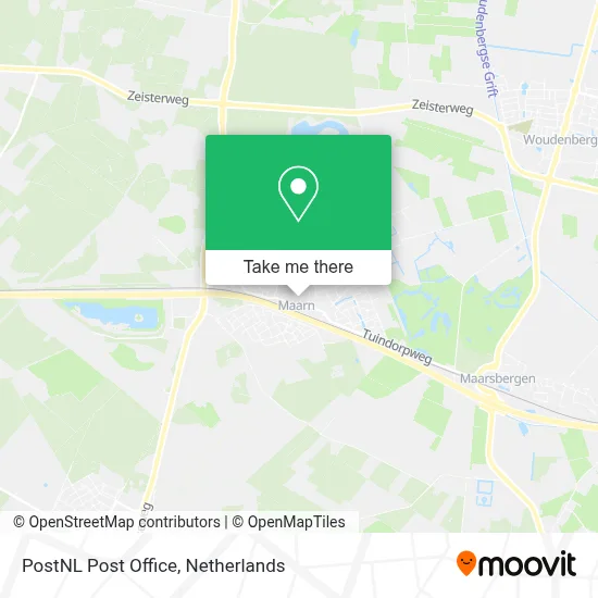 Postnl Postkantoor map