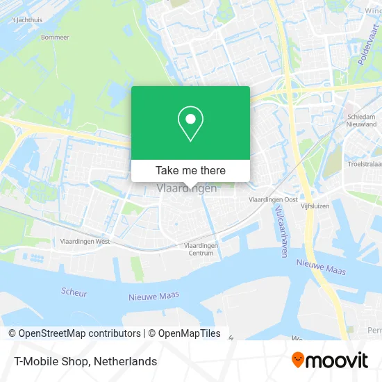 T-Mobile Shop map